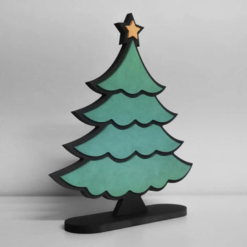 Weihnachtsbaum Grün | 28.6 x 24.9 cm
